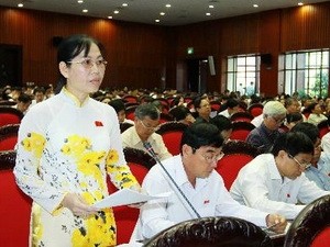 NA deputies discuss draft law on pricing - ảnh 1